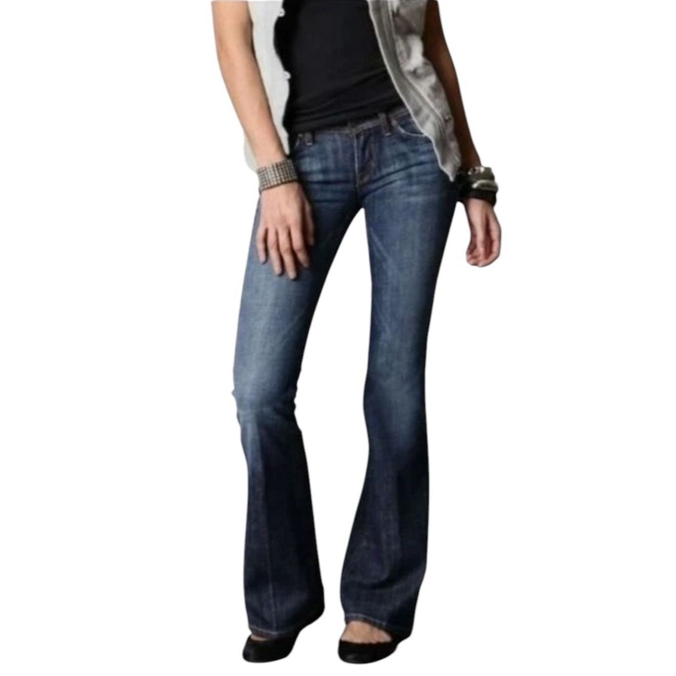 Citizens Of Humanity Ingrid Flare Jeans Venetian Stretch Womens Size 27